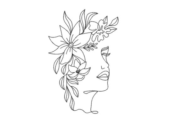 Face with Flowers: A Seasonal Embroidery Review