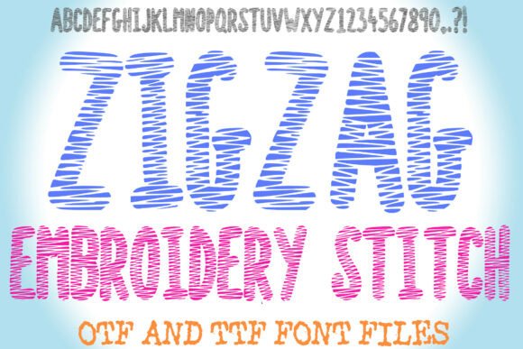 Zigzag Embroidery Stitch Review